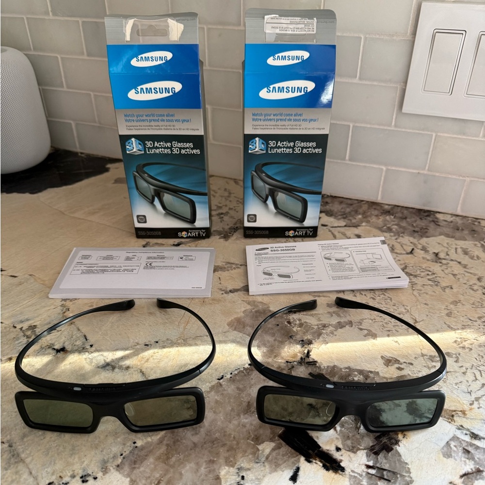 Samsung 3D Active Glasses - Two Pair